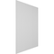 Ekena Millwork 94H x 1/2T Adjustable PVC Slat Wall Panel Kit w/ 2W Slats, Unfinished contains 22 Slats SWP66X94X0500UN - alternate 4